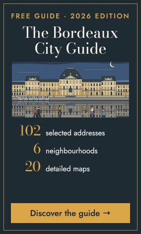 The Bordeaux City Guide 2026 · right column banner