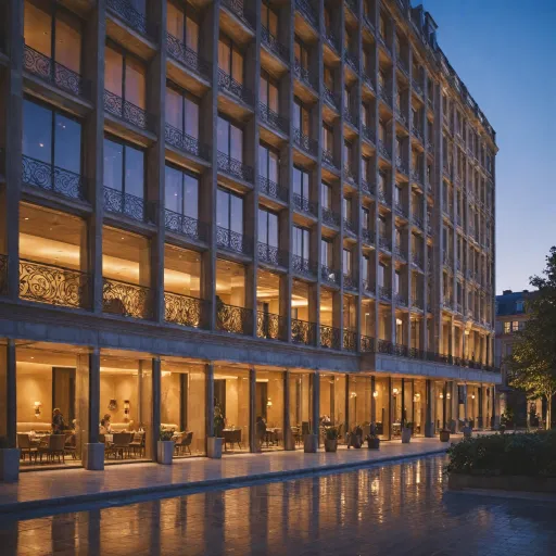 Luxury and premium hotel booking website in Bordeaux: architectural inspiration for discerning travelers