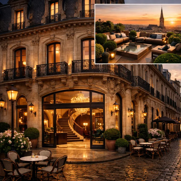 Luxury hotel in saint michel, bordeaux for an elegant city escape