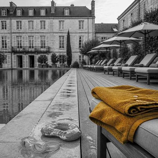The Outdoor Pools Worth Booking the Room For : A Family's Bordeaux Summer Calculus